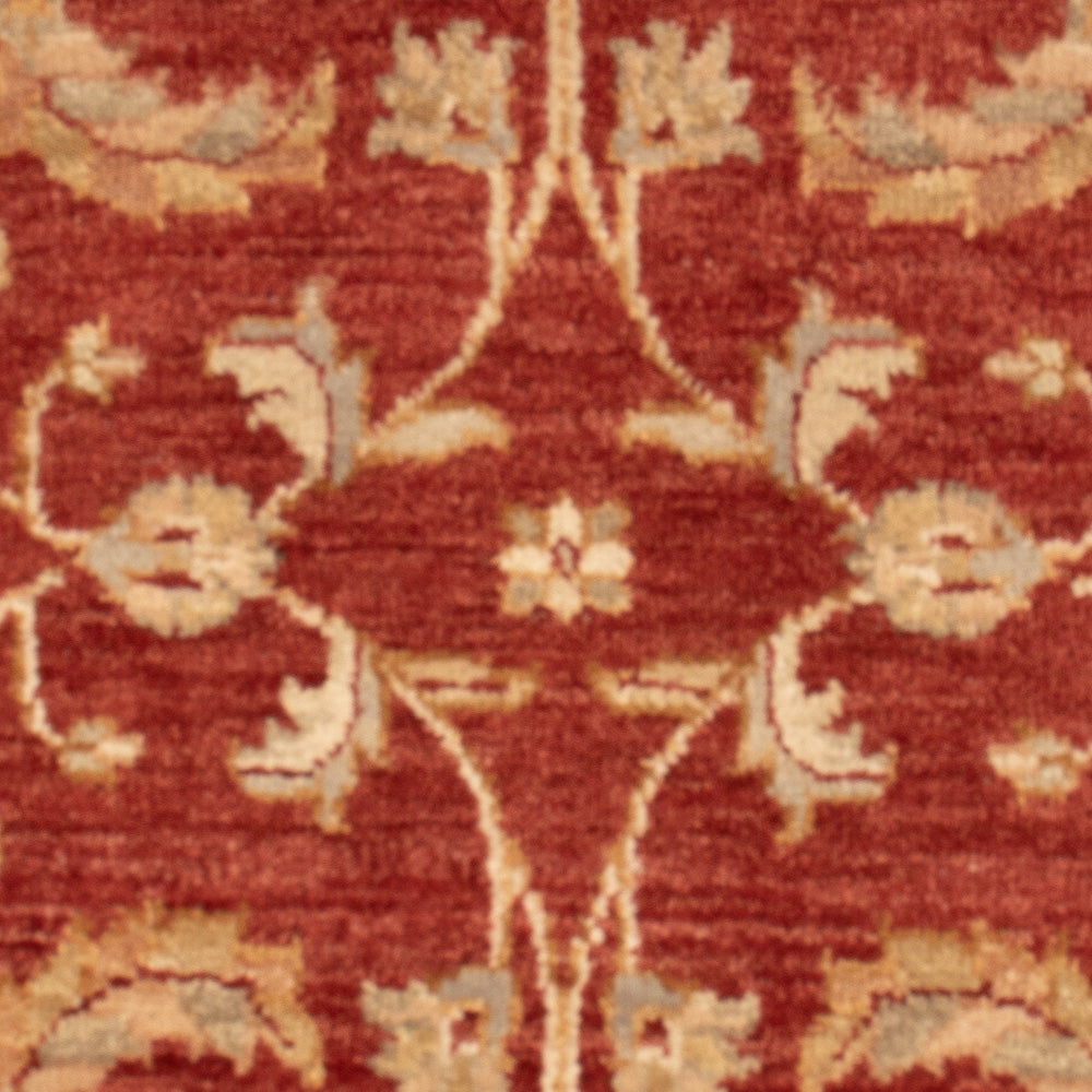 Ziegler Teppich - 90 x 60 cm - bordeauxrot