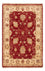 Ziegler Teppich - 90 x 60 cm - bordeauxrot