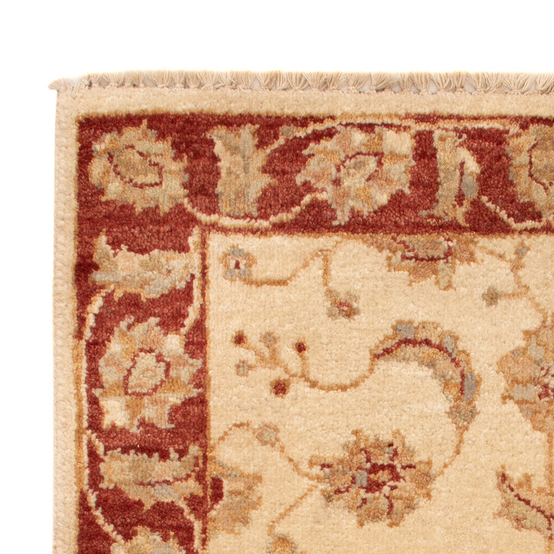 Ziegler Teppich - 90 x 60 cm - beige