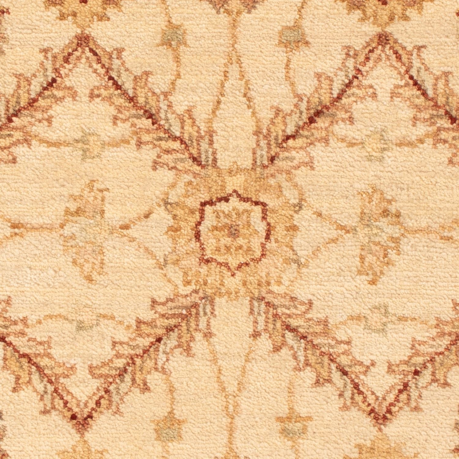 Ziegler Teppich - 90 x 60 cm - beige