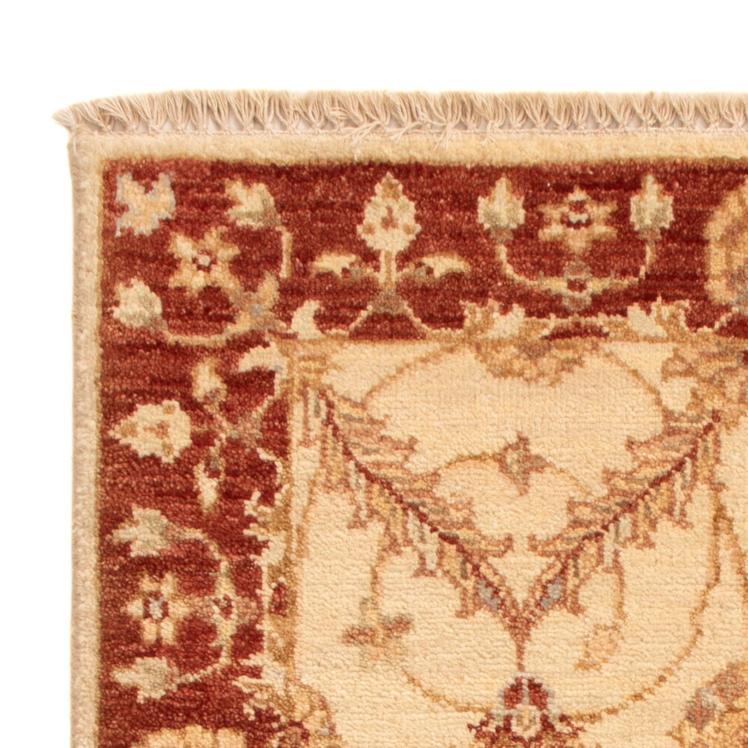 Ziegler Teppich - 90 x 60 cm - beige