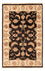 Ziegler Teppich - 90 x 60 cm - schwarz