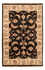 Ziegler Teppich - 90 x 60 cm - schwarz