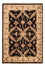 Ziegler Teppich - 90 x 60 cm - schwarz