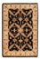 Ziegler Teppich - 90 x 60 cm - schwarz