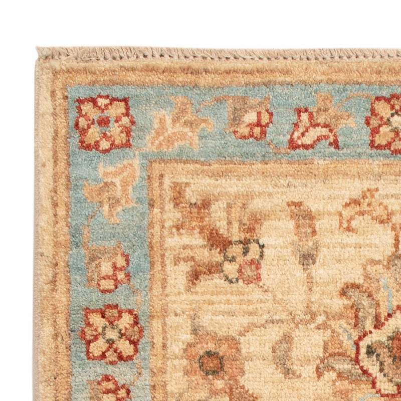 Ziegler Teppich - 74 x 55 cm - beige