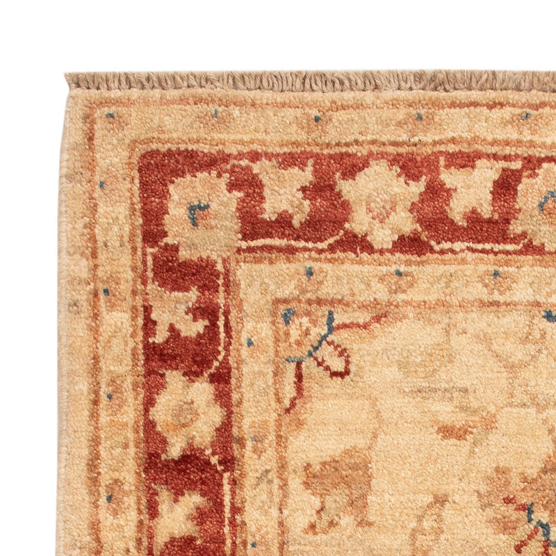 Ziegler Teppich - 75 x 52 cm - beige
