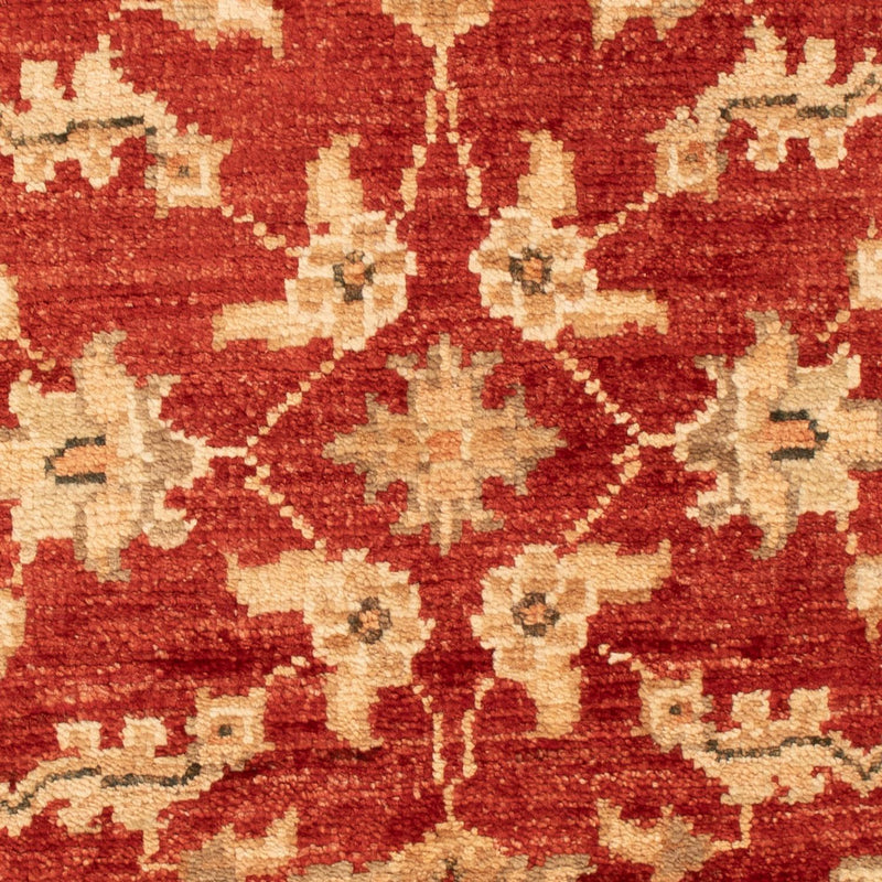 Ziegler Teppich - 70 x 53 cm - bordeauxrot