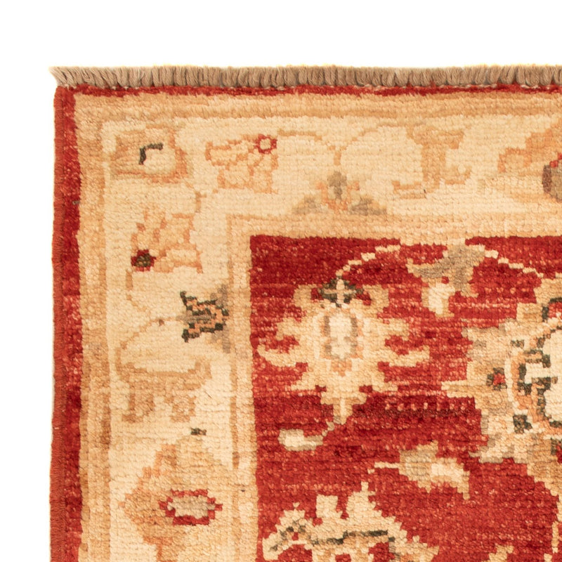 Ziegler Teppich - 70 x 53 cm - bordeauxrot