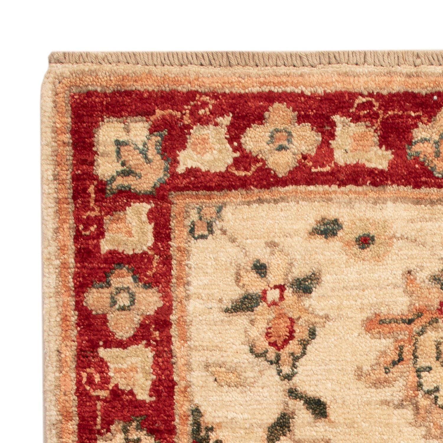 Ziegler Teppich - 67 x 52 cm - beige