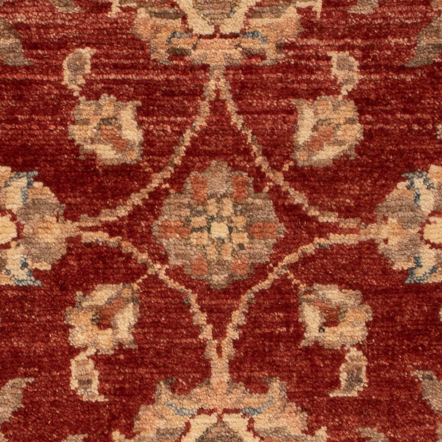 Ziegler Teppich - 63 x 53 cm - rot