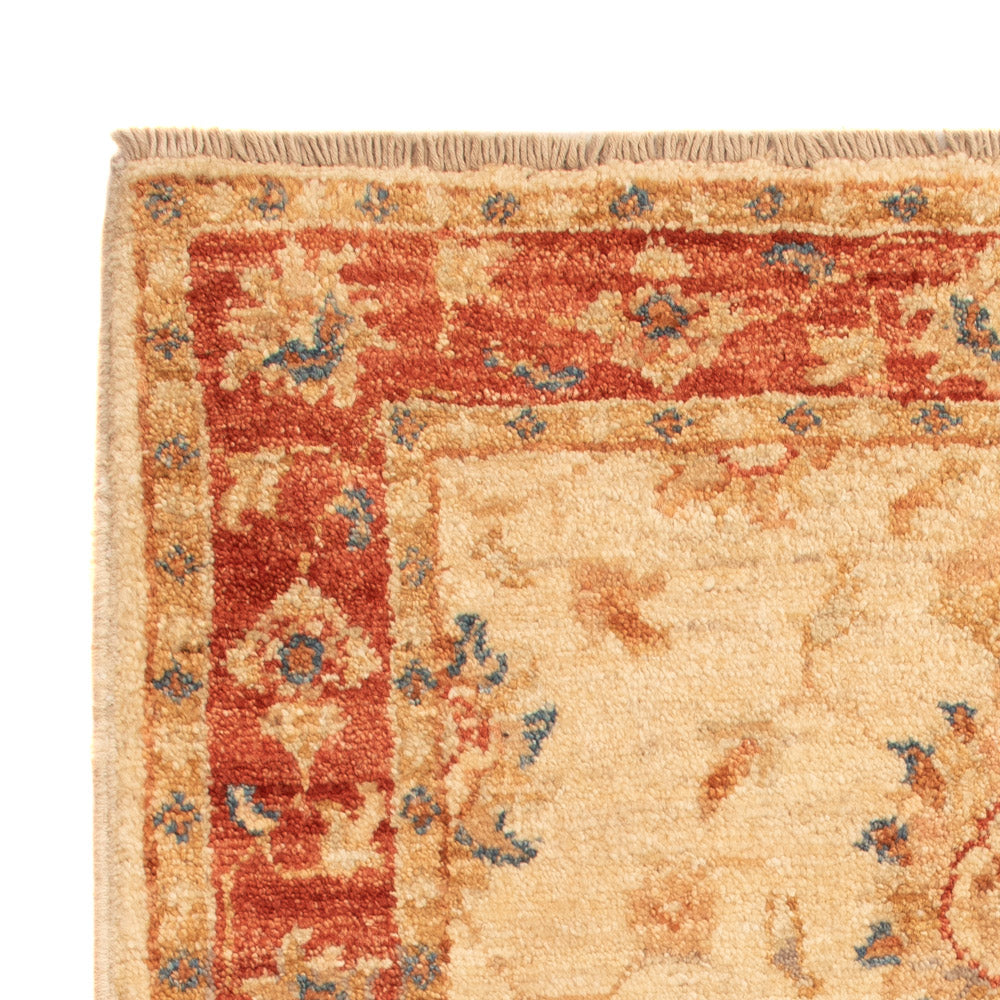 Ziegler Teppich - 86 x 62 cm - beige