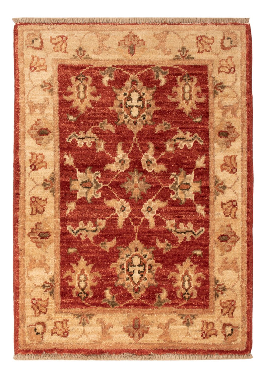 Ziegler Teppich - 68 x 48 cm - rot