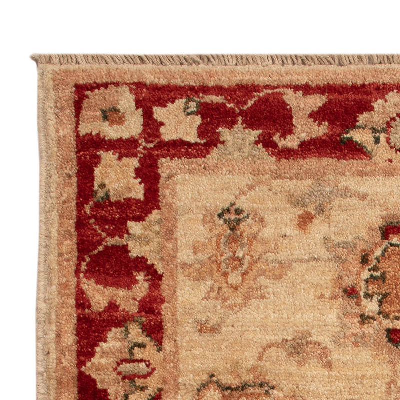 Ziegler Teppich - 73 x 53 cm - beige