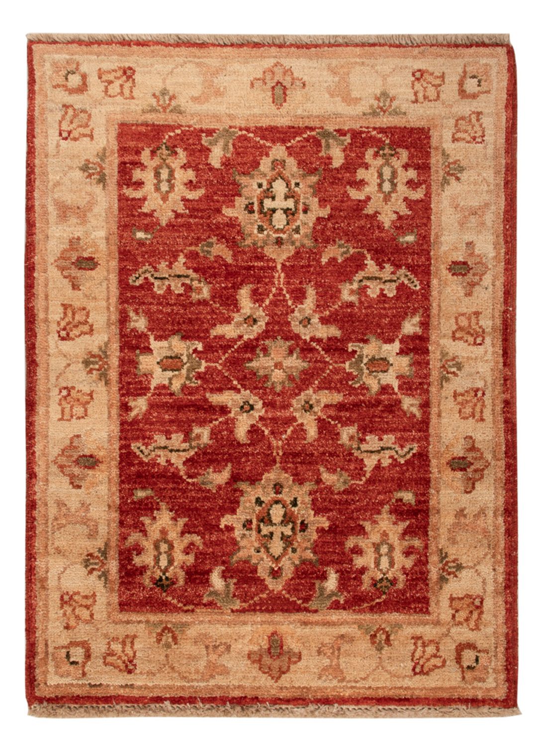 Ziegler Teppich - 67 x 49 cm - rot