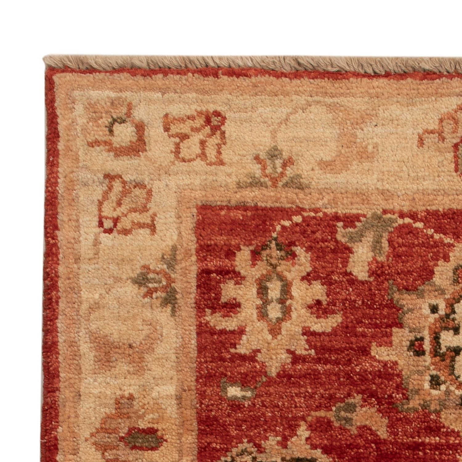 Ziegler Teppich - 67 x 49 cm - rot