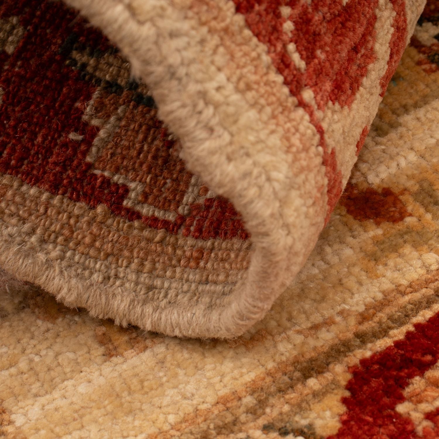 Ziegler Teppich - 78 x 58 cm - beige