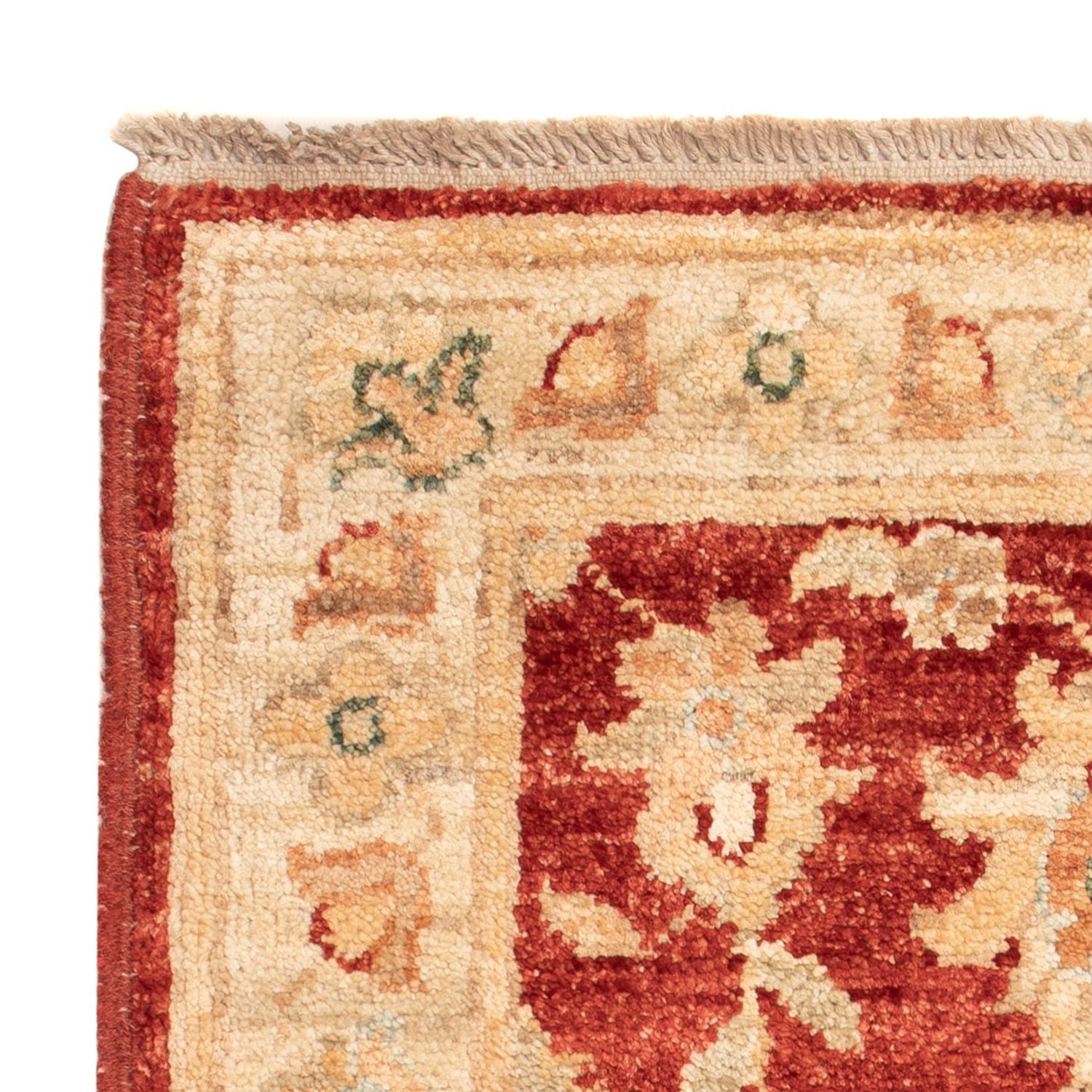 Ziegler Teppich - 65 x 50 cm - rot