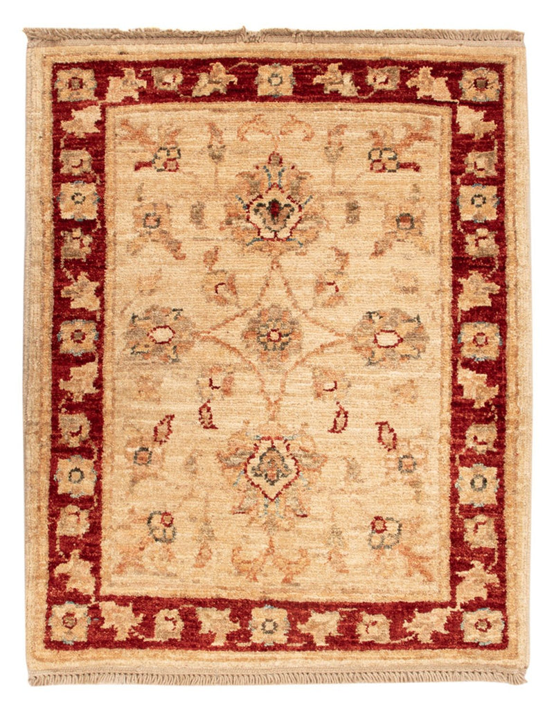Ziegler Teppich - 65 x 51 cm - beige
