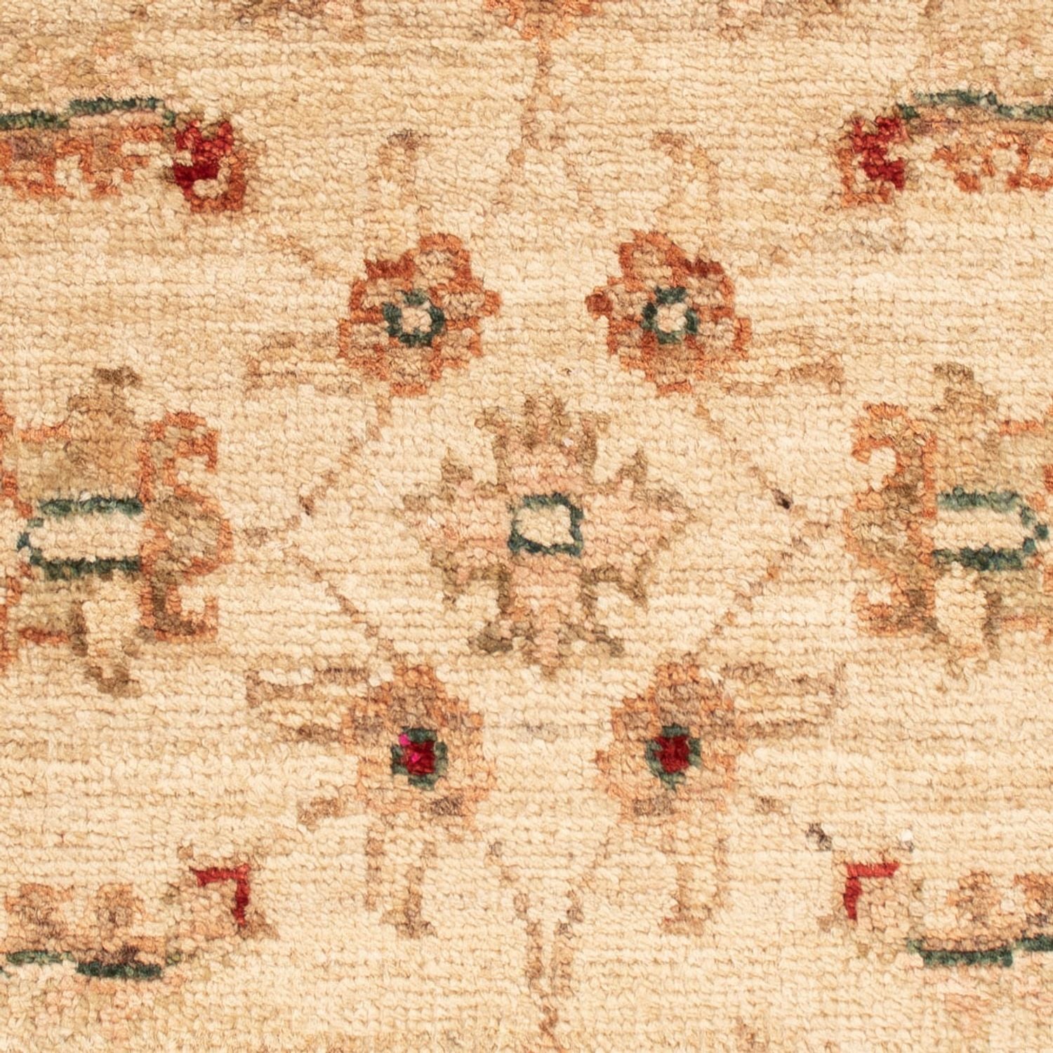 Ziegler Teppich - 67 x 50 cm - beige