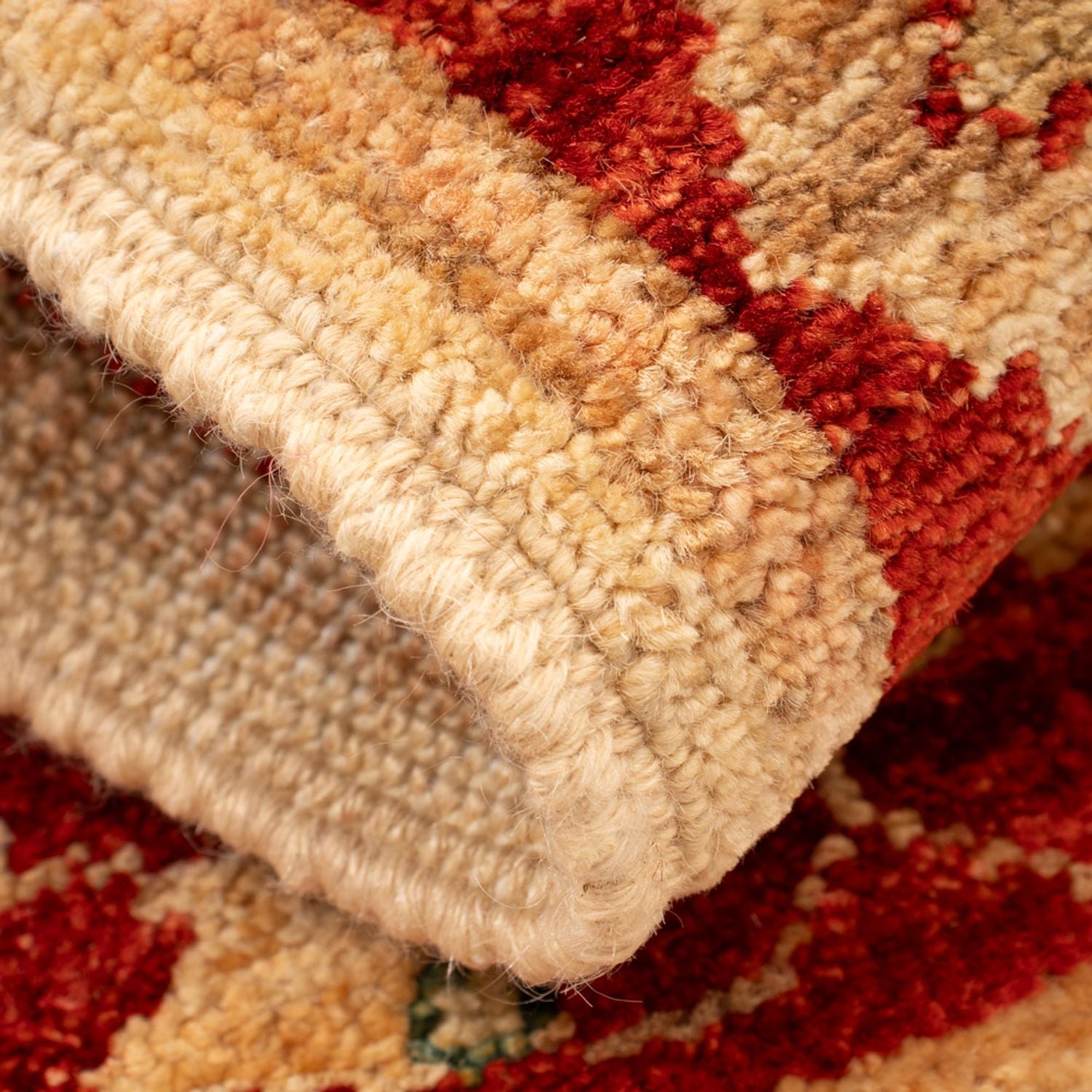 Ziegler Teppich - 67 x 50 cm - beige