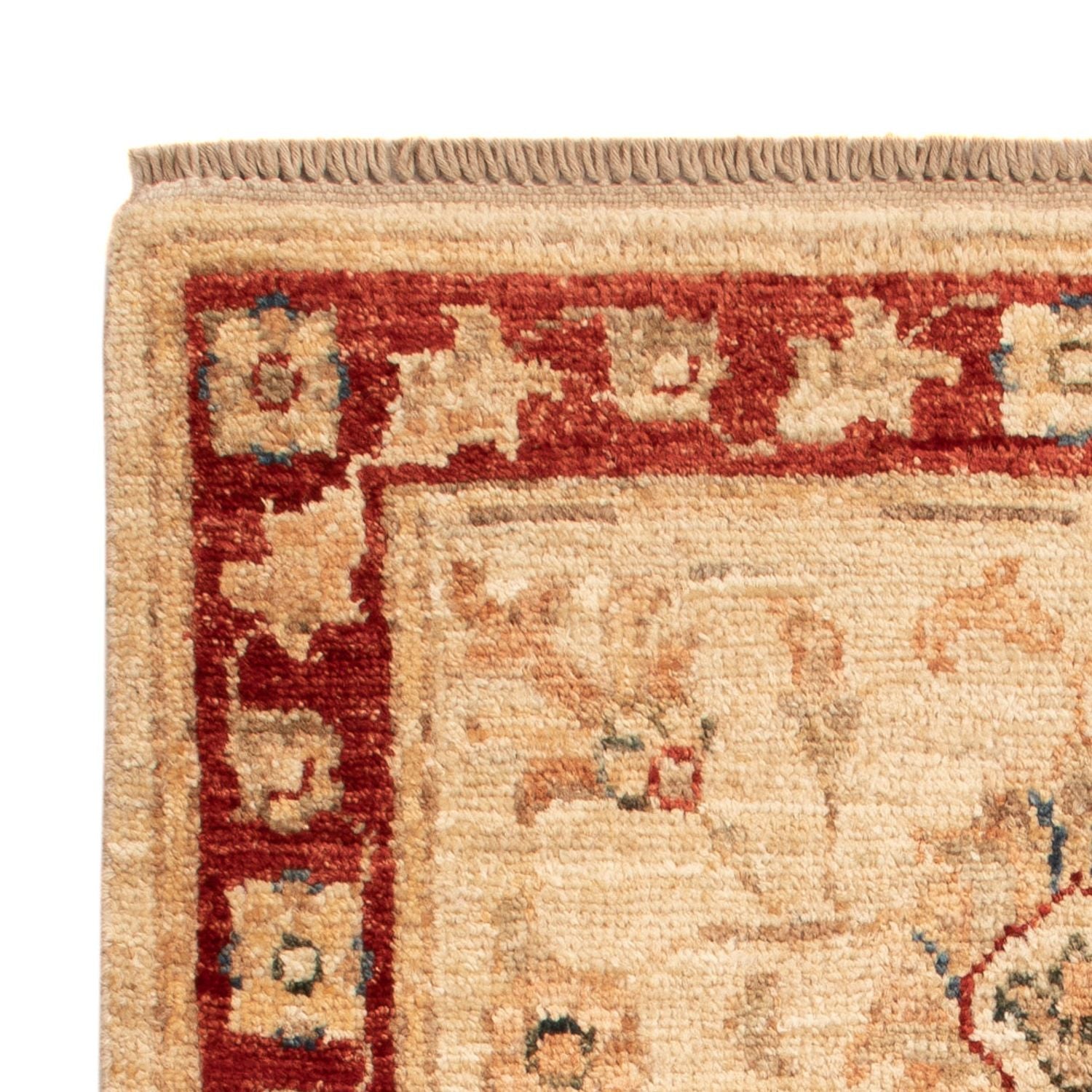 Ziegler Teppich - 75 x 50 cm - beige