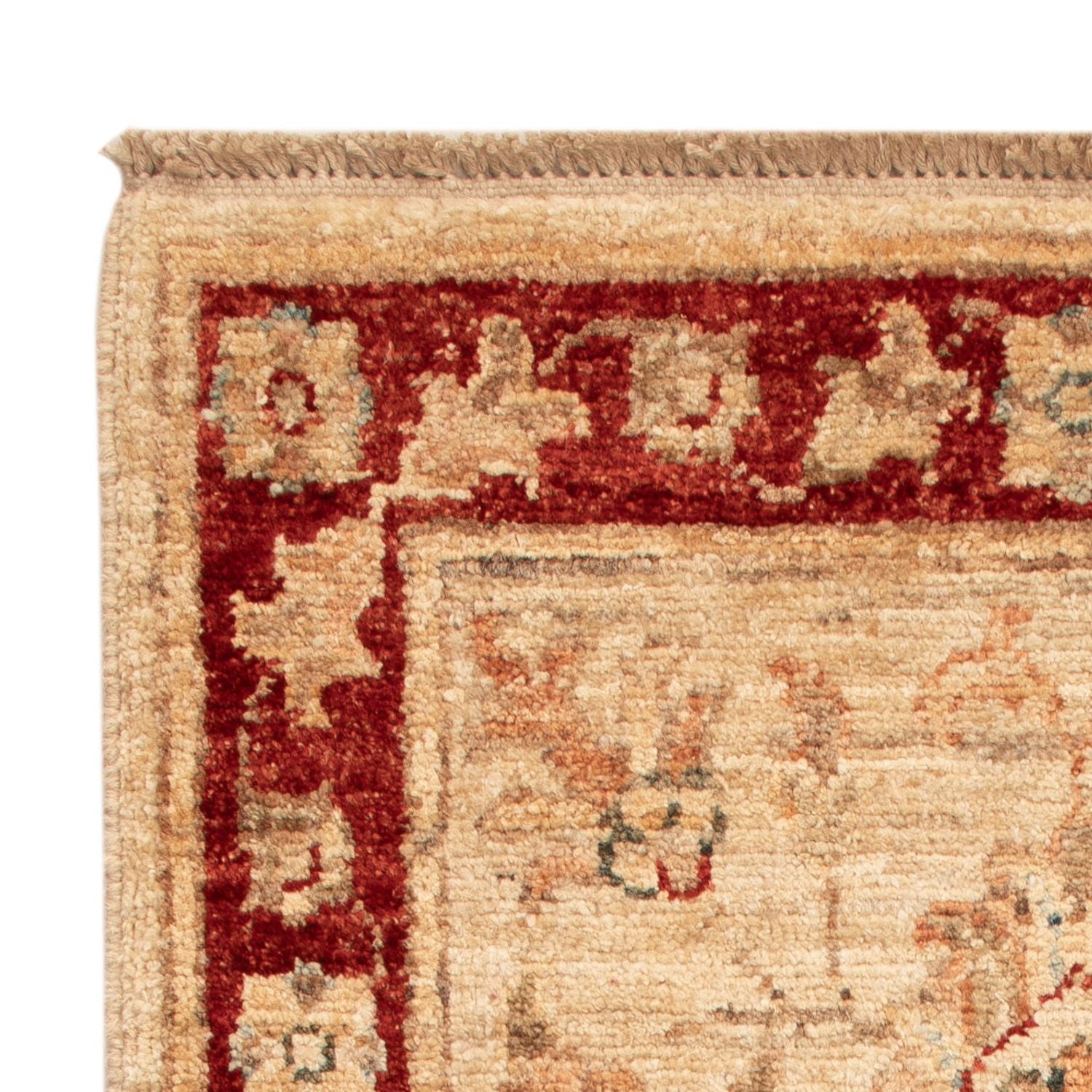 Ziegler Teppich - 70 x 51 cm - beige