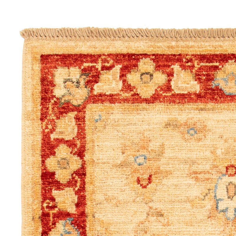 Ziegler Teppich - 70 x 52 cm - beige