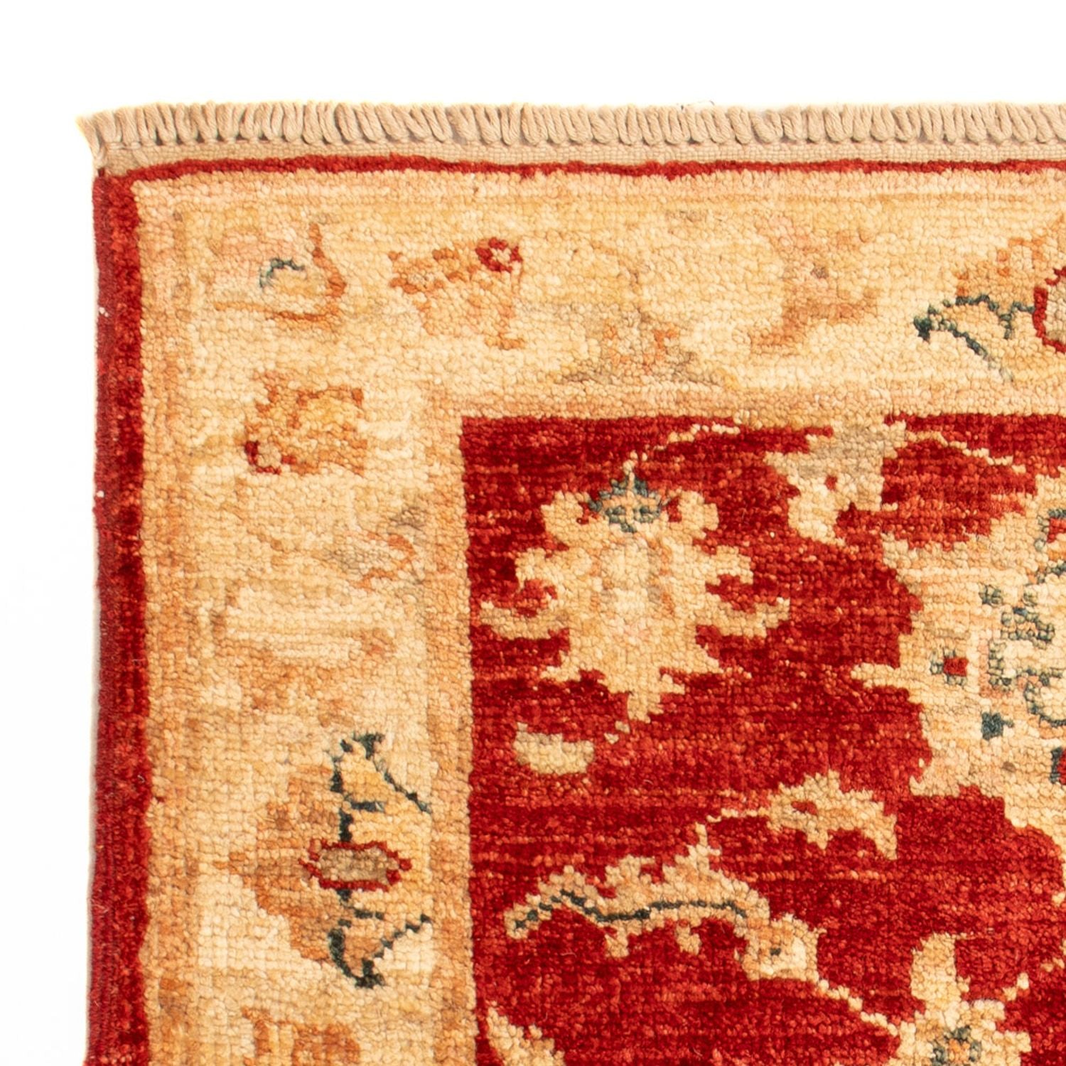 Ziegler Teppich - 61 x 43 cm - rot