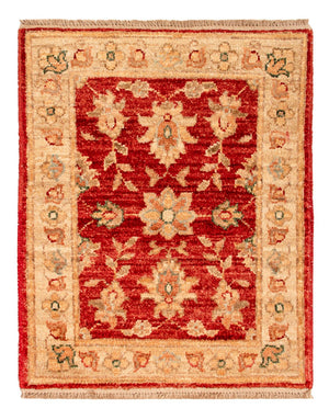 Ziegler Teppich - 64 x 51 cm - rot