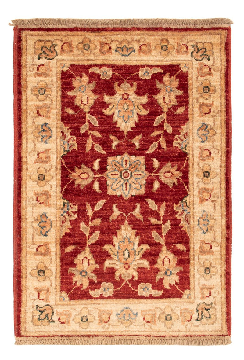 Ziegler Teppich - 72 x 48 cm - rot