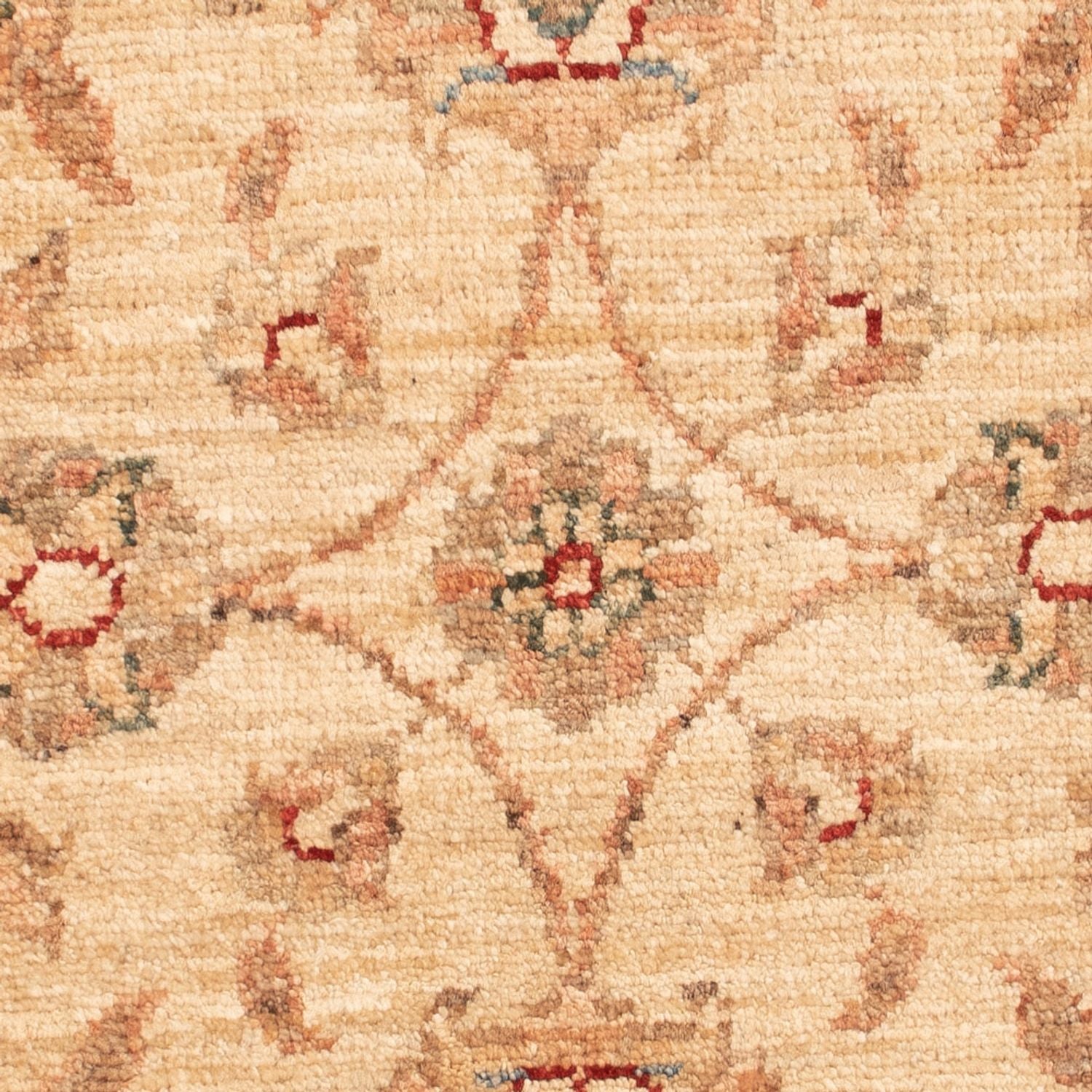 Ziegler Teppich - 75 x 54 cm - beige