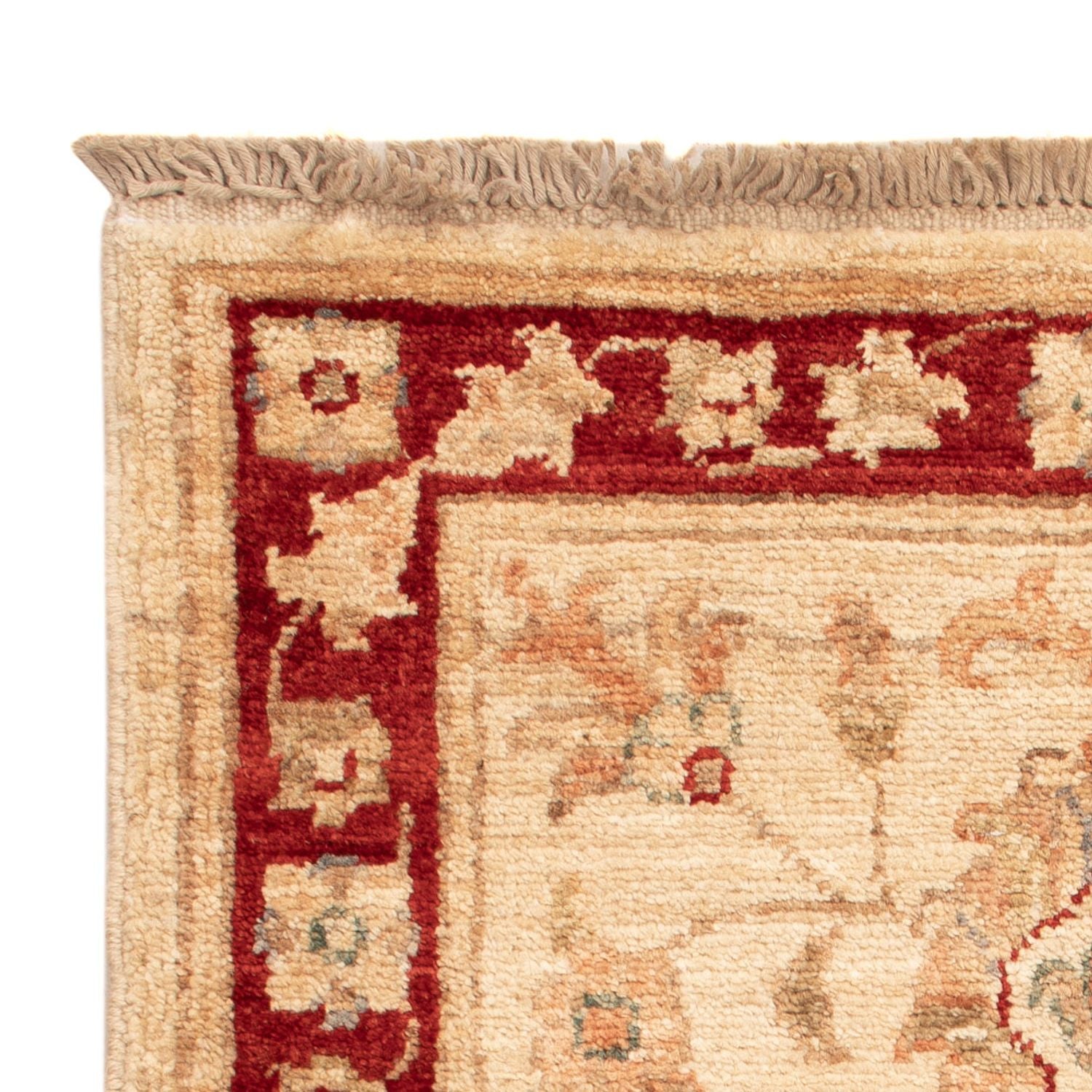 Ziegler Teppich - 65 x 49 cm - beige