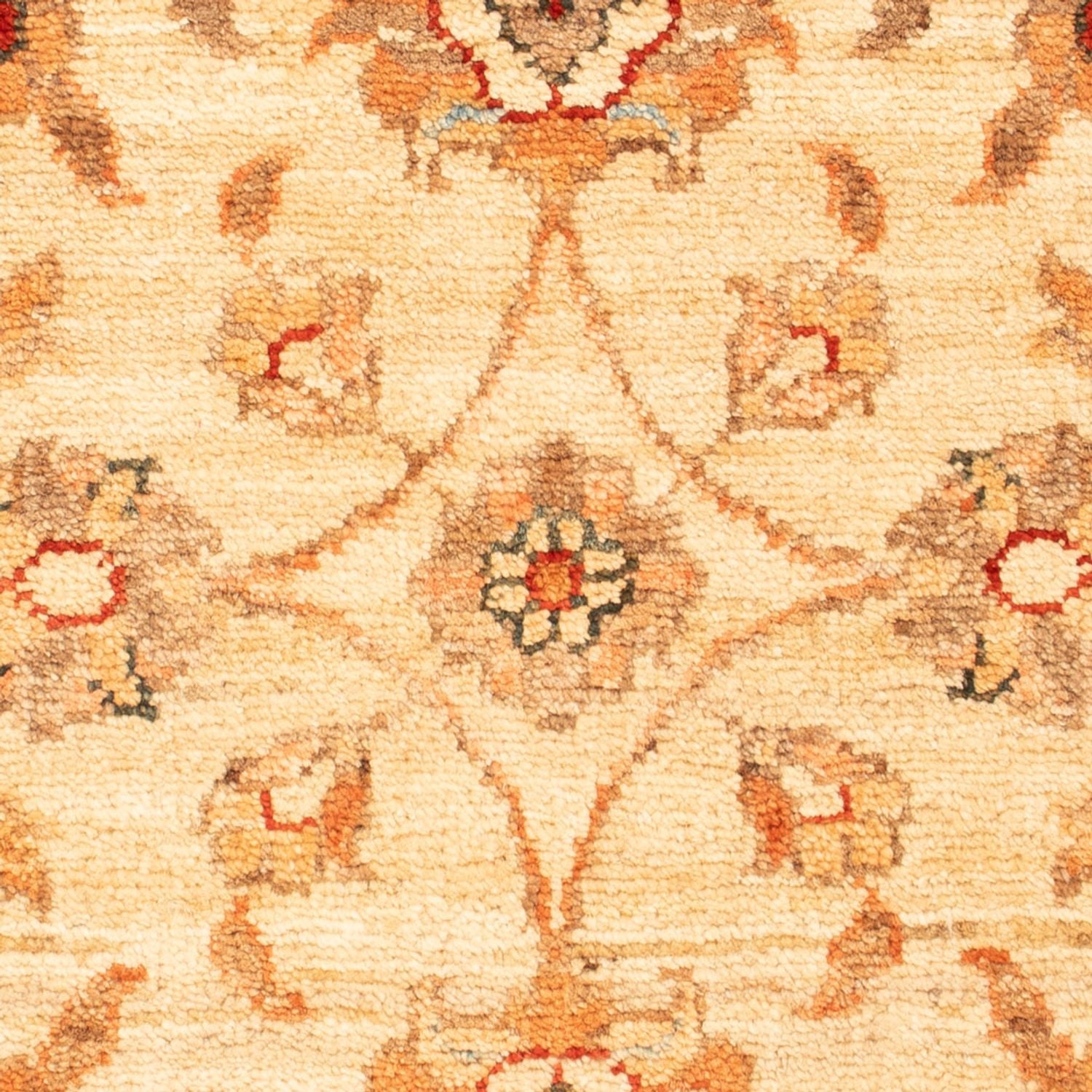 Ziegler Teppich - 71 x 52 cm - beige