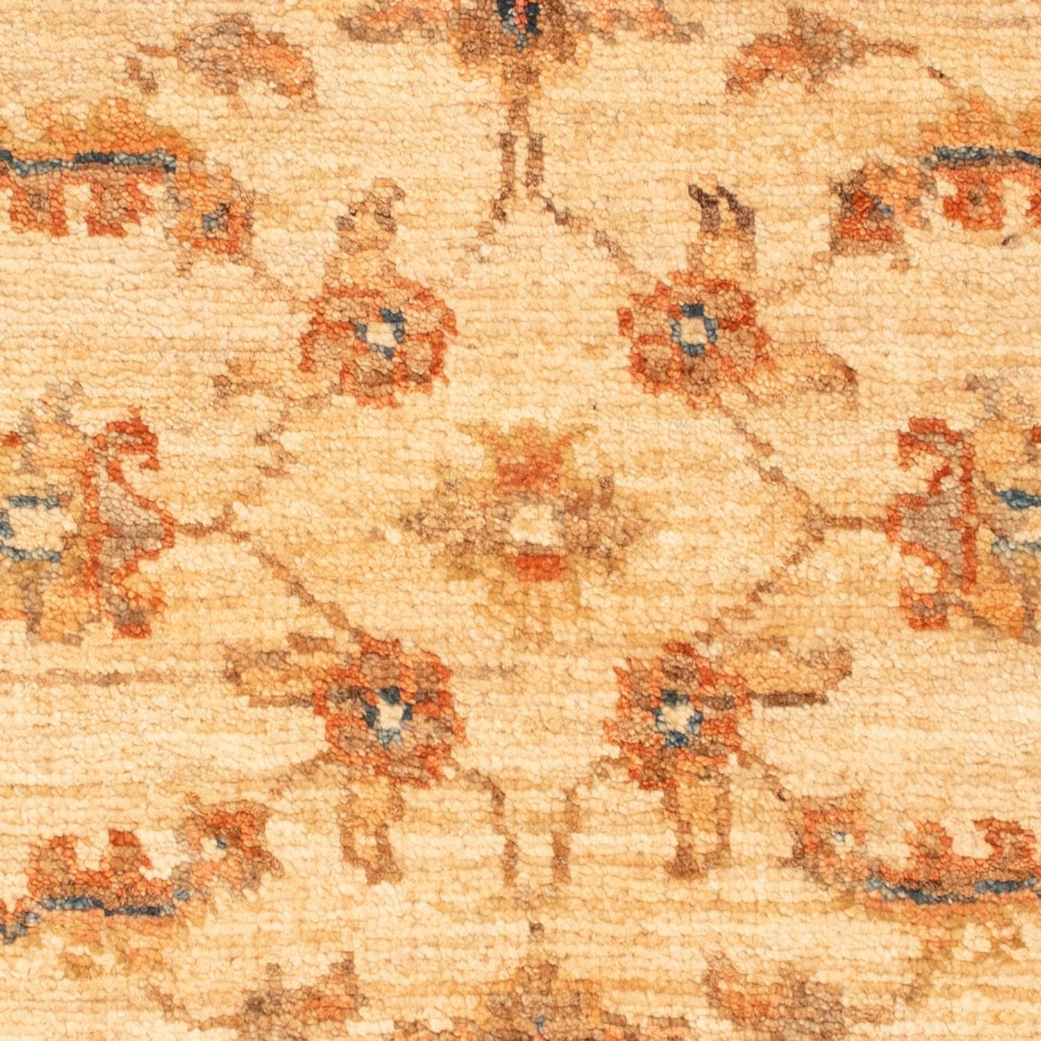 Ziegler Teppich - 65 x 54 cm - beige