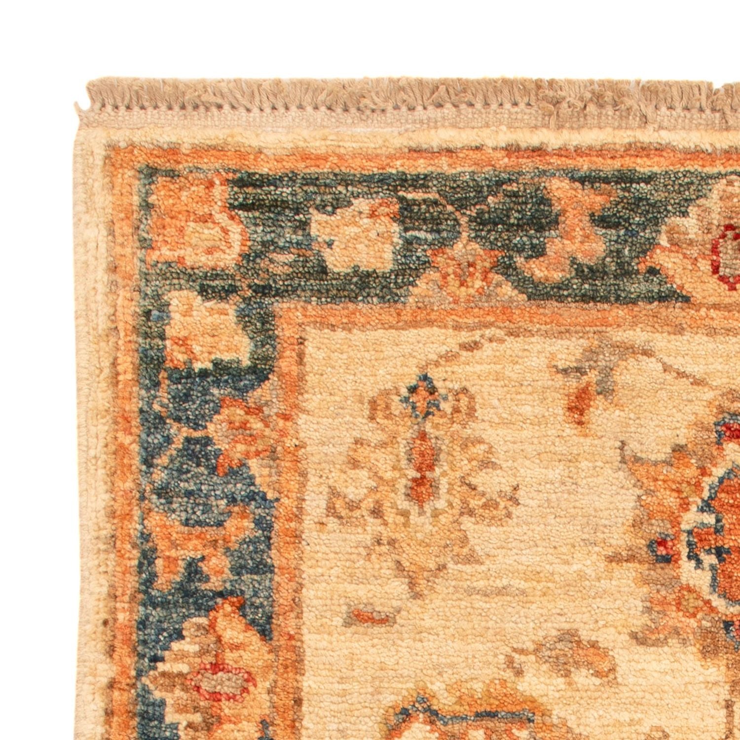 Ziegler Teppich - 65 x 54 cm - beige