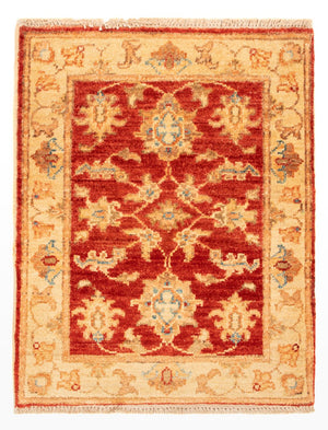 Ziegler Teppich - 69 x 53 cm - rot