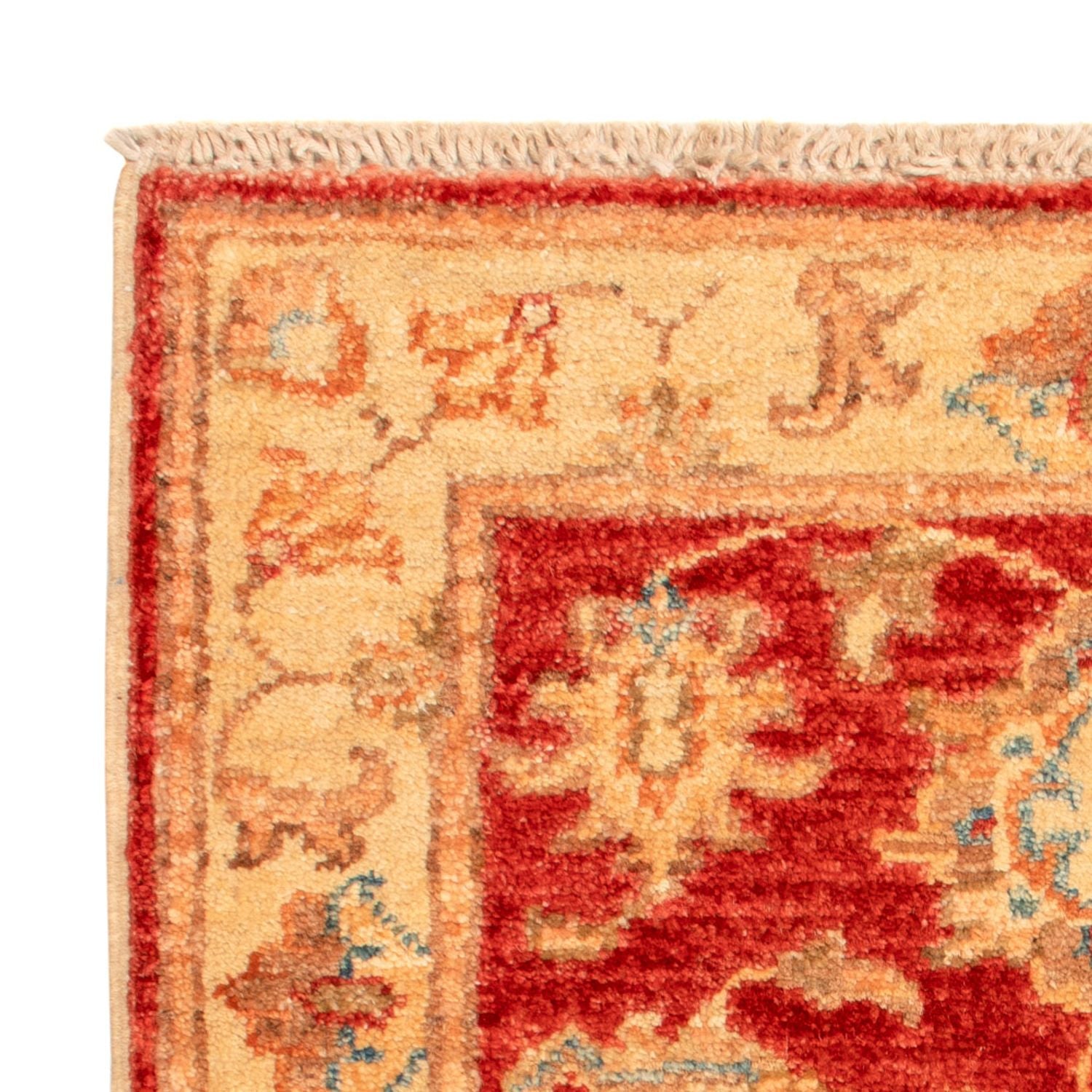 Ziegler Teppich - 69 x 53 cm - rot