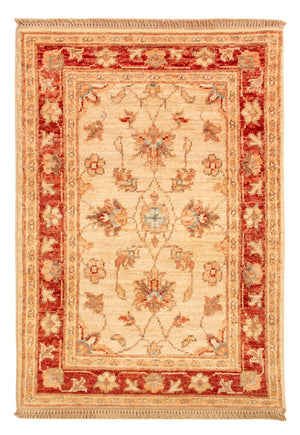 Ziegler Teppich - 75 x 51 cm - beige