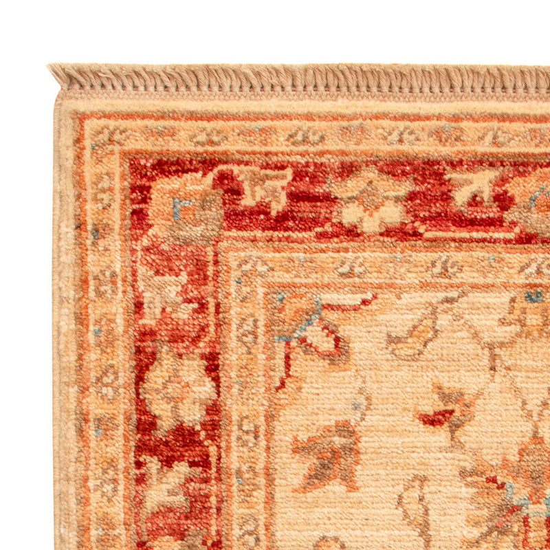 Ziegler Teppich - 75 x 51 cm - beige