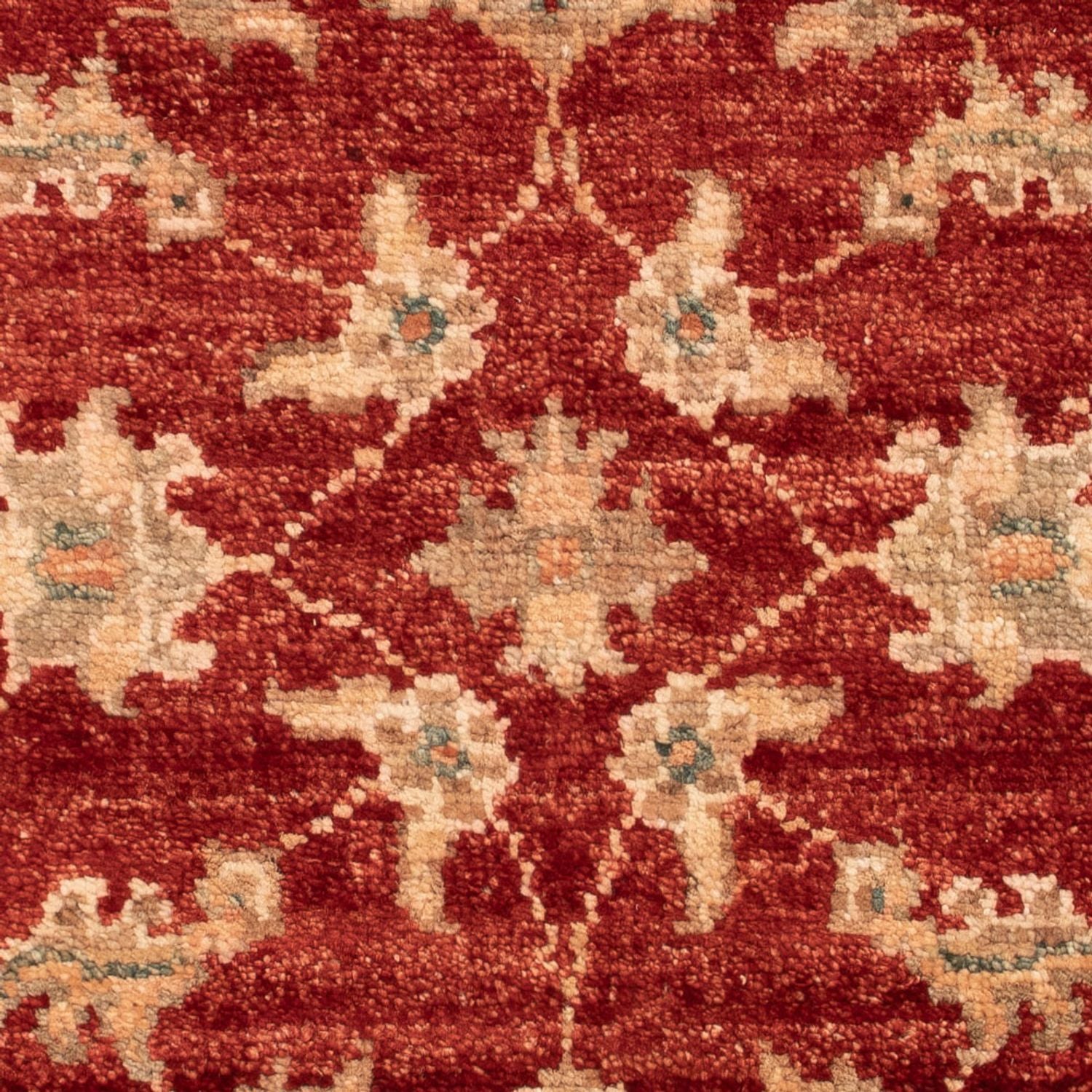 Ziegler Teppich - 70 x 50 cm - rot