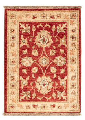 Ziegler Teppich - 70 x 51 cm - rot