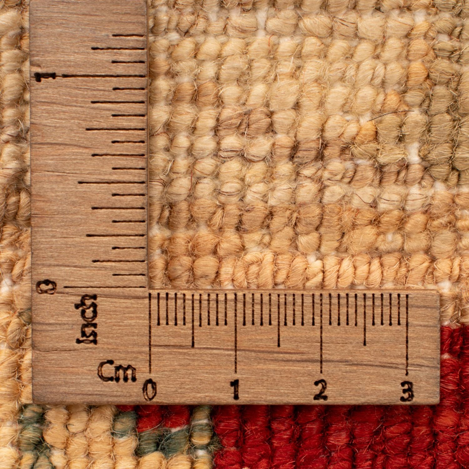 Ziegler Teppich - 65 x 53 cm - beige