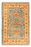 Ziegler Teppich - 76 x 52 cm - türkis