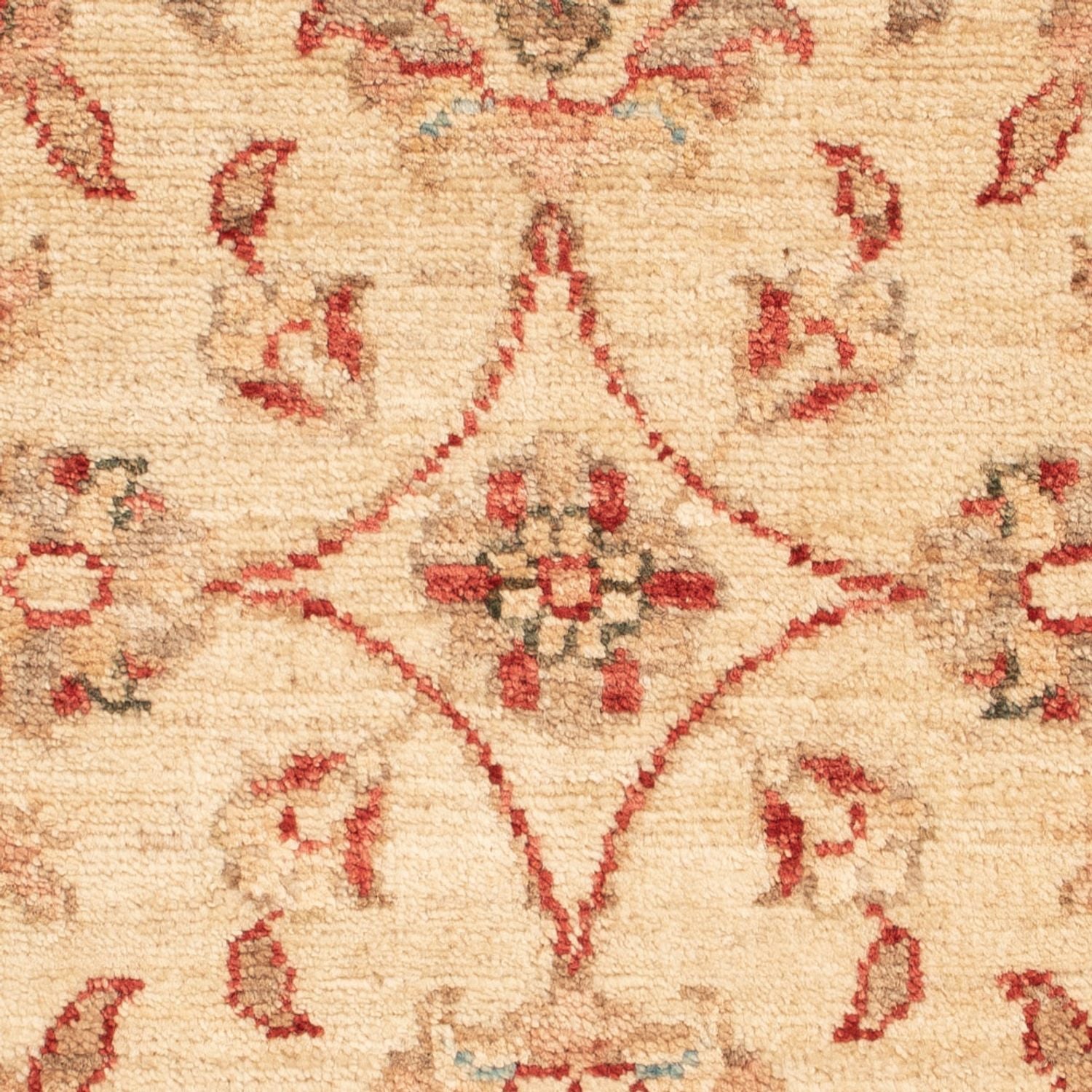 Ziegler Teppich - 71 x 52 cm - beige