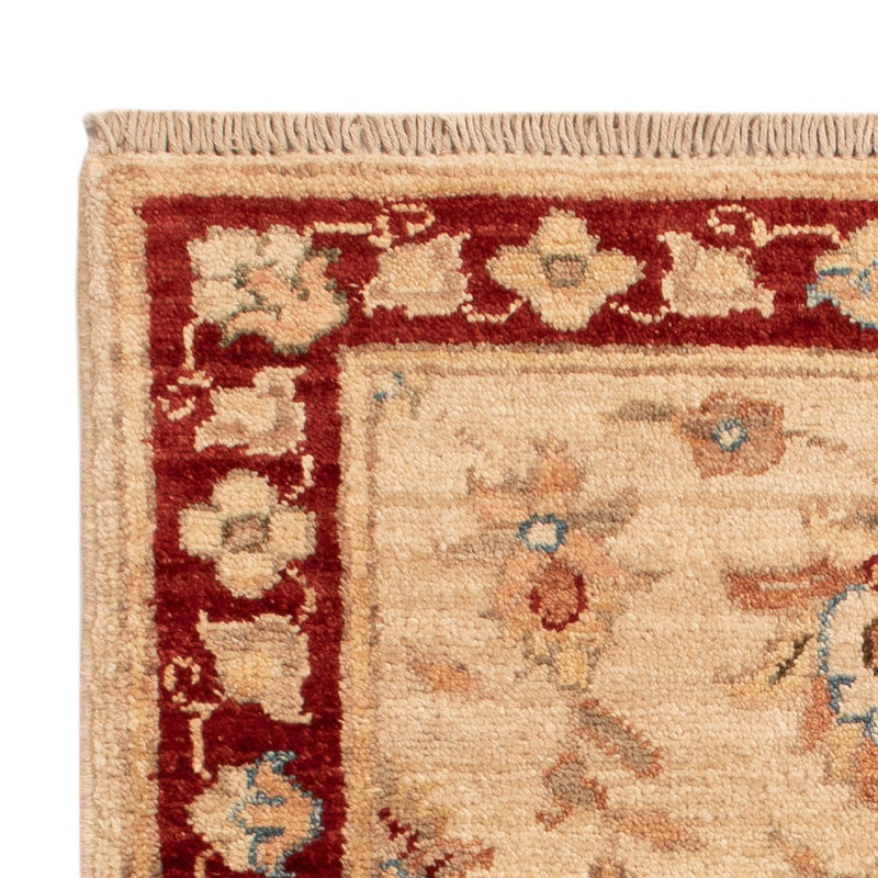 Ziegler Teppich - 64 x 52 cm - beige