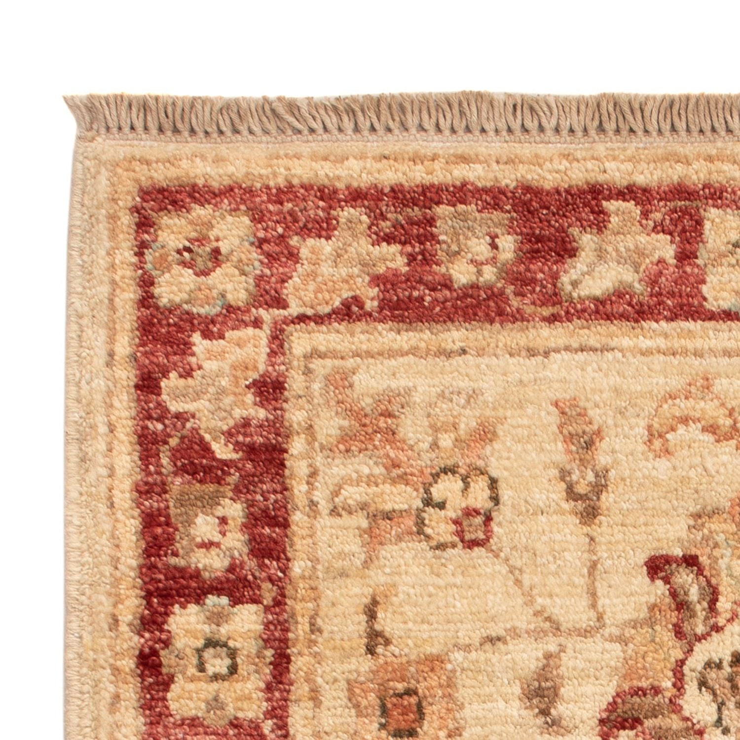 Ziegler Teppich - 73 x 52 cm - beige