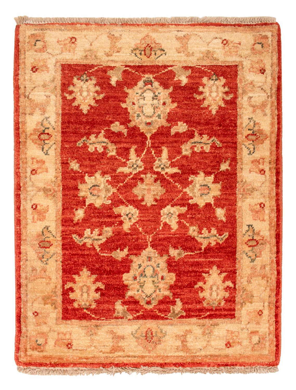 Ziegler Teppich - 68 x 54 cm - rot
