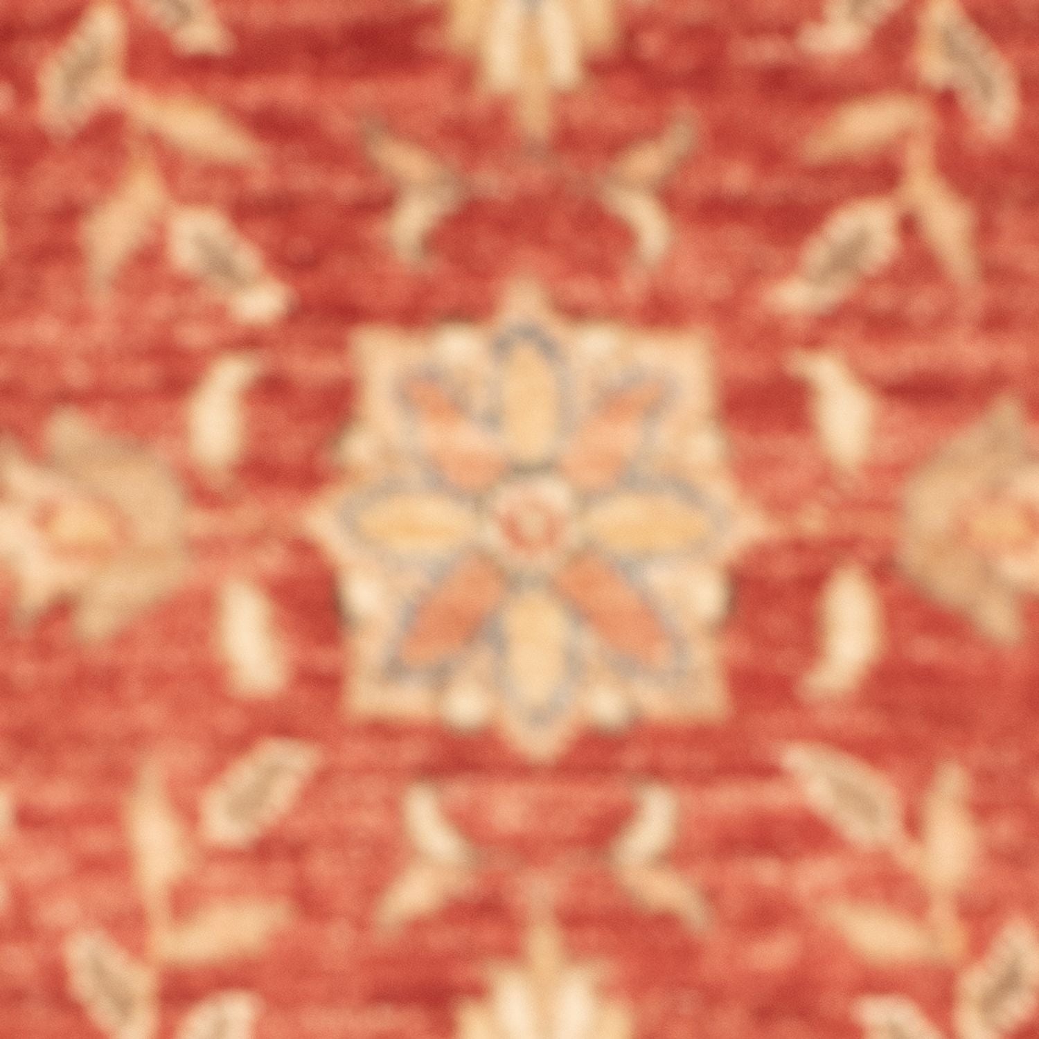 Ziegler Teppich - 69 x 53 cm - rot