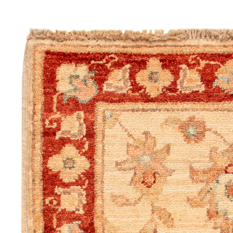 Ziegler Teppich - 74 x 52 cm - beige